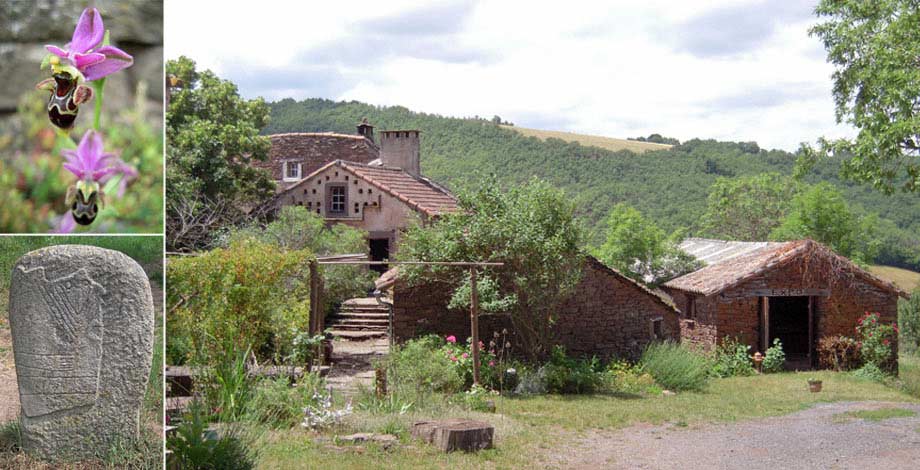 Poterie de Lucante, photo du hameau de Lucante