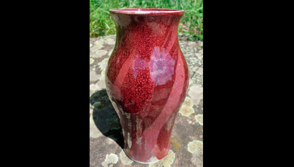 Vase en porcelaine