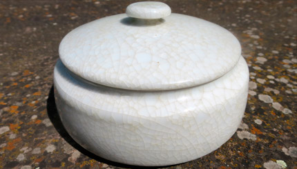 Boîte en porcelaine
